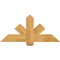 Ekena Millwork Kennewick Rough Sawn Timber Gable Bracket, Western Red Cedar, 48"W x 22"H x 2"D x 6"F, 11/12 Pitch GBW048X22X0206KEN00RWR - alternate 1